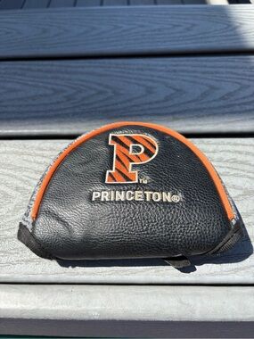 Princeton Tigers NCAA Mallet Putter Golf Club Head Cover Embroidered